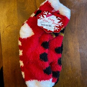 NWT! Capelli Holiday Set of 3 Fuzzy Cozy Socks - Size OS
